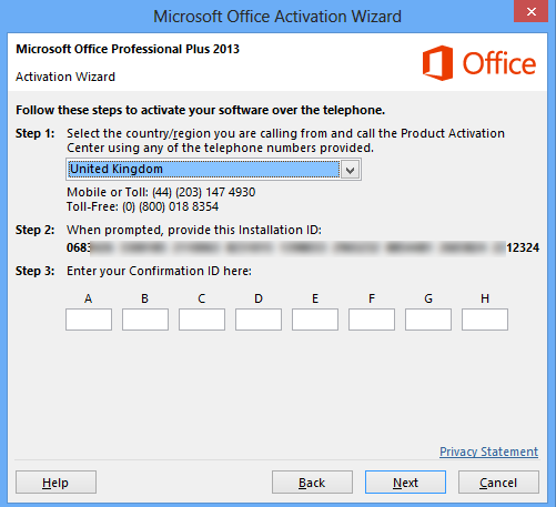 activate ms office 2013 professional bit file